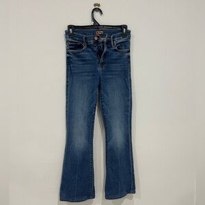 Women's Mother Denim Blue Flared Jeans